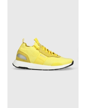 BOSS sneakersy Titanium 50470596 kolor żółty