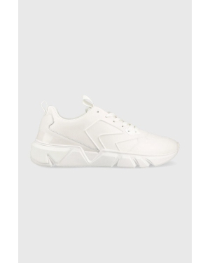 Calvin Klein sneakersy skórzane LOW TOP LACE UP LTH HF kolor biały HM0HM00995